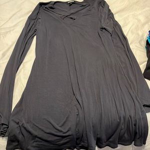 Express size xs long sleeve dress
